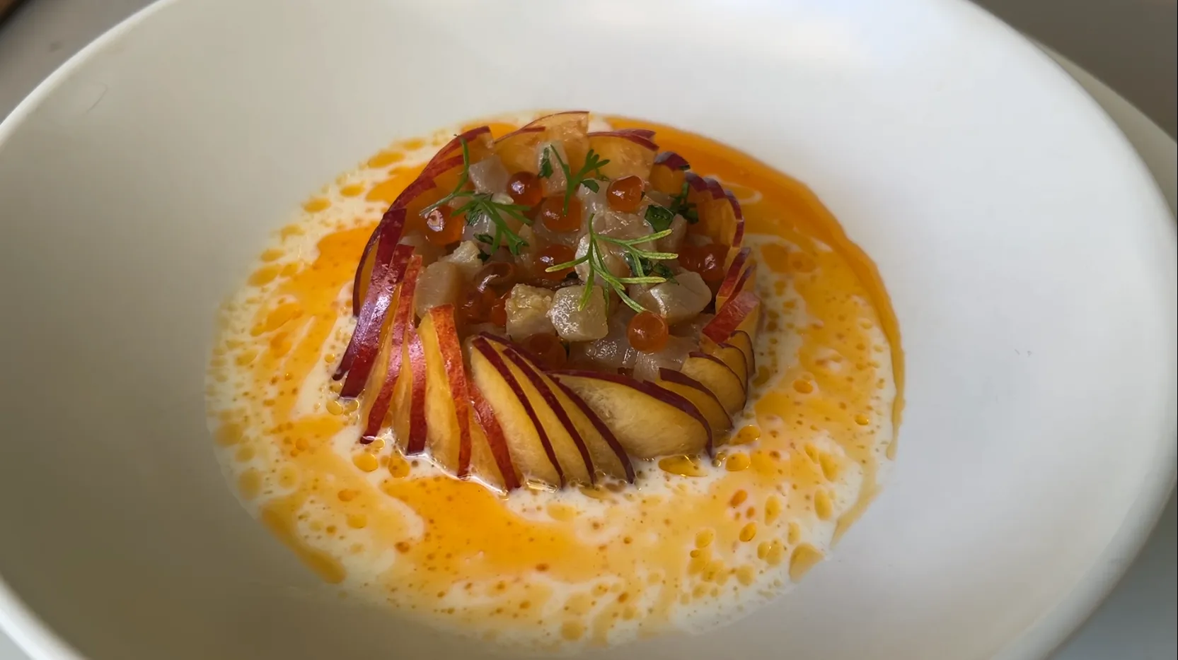 ceviche daurade, toque privee.